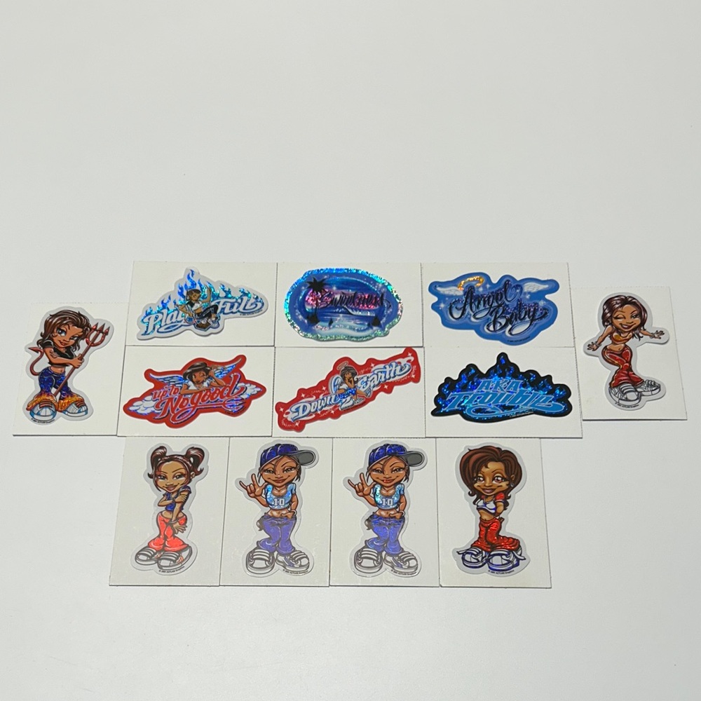 Lot of 12 Vintage Aztlan Graphics "Half Pints" Vending Machine Stickers CEI SS3 - Picture 12 of 12